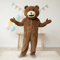 Character Costume Furry Animal Character Outfit Clear Vision Mesh Full Body Costume for Entertainers, Promotional Events