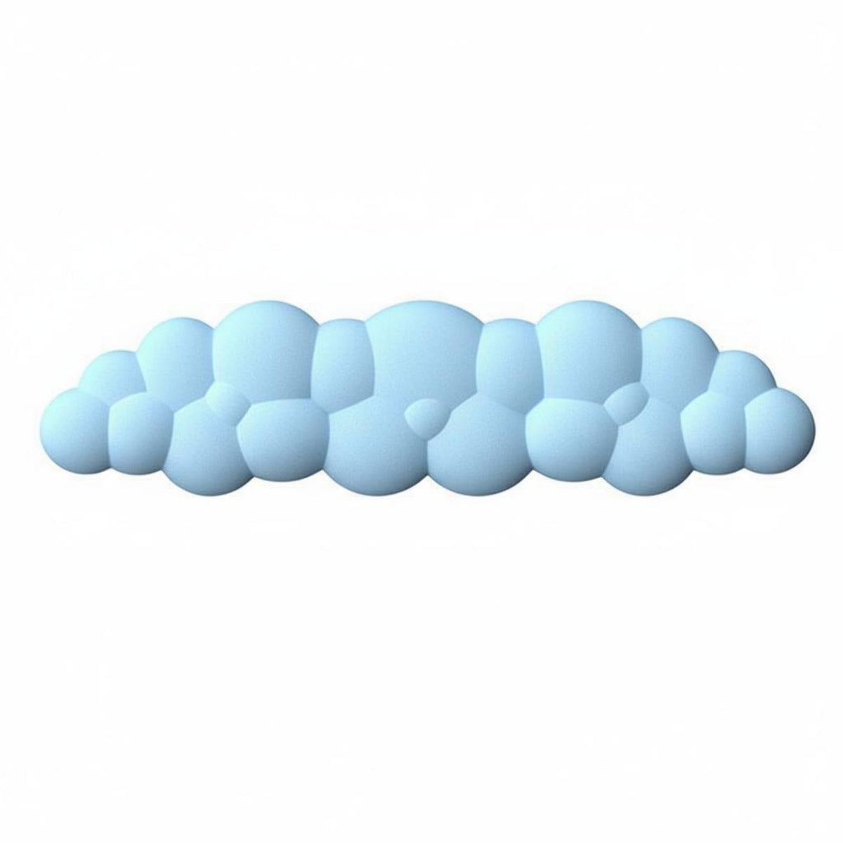 Ergonomic Wrist Support Pad Easy to Clean Silicone Cushioned Wrist Pad Waterproof Computer Accessory for Office Workers, Coders