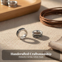 S925 Silver Crown Bead Elegant Design DIY Jewelry Making Bead Vintage Design Spacer Band Easy to Use Mini Crown Decoration