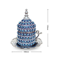 Turkish Coffee Cup Set Ornate Gold Rim Coffee Cups Heat Retention