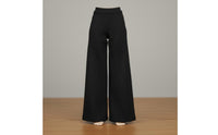 1/12 Scale Wide-Leg Pants Elastic Material Female Figure Pants for Hobbyists