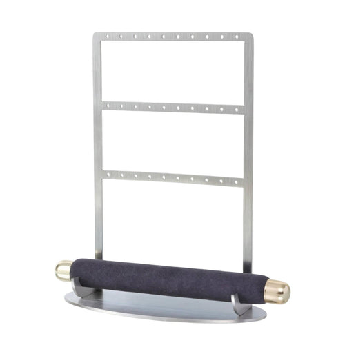 Jewelry Display Stand Freestanding Earring Display Oval Base