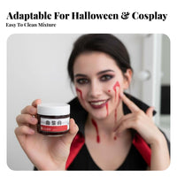 Coagulated hemoglobin substitute Gel Easy to Clean Fake Wound Kit authenticistic Effect for Actors