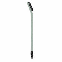 Angled Eyebrow Brush 2-in-1 Eyebrow Brush with Spoolie Easy to Clean for Travel
