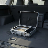 Foam Insert Equipment Case Shockproof Foam Lined Instrument Case Pressure Resistant Aluminum Frame for Photographers, Travel