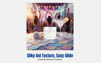 Glow Gel, Crystal Accents, Mermaid Makeup Set, Face Skin, Carnival