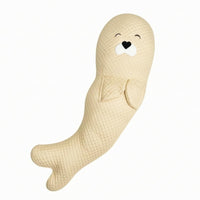 Seahorse Pillow Textured Bedding Curved Shape