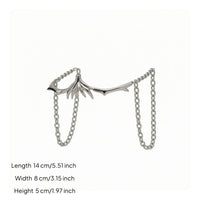 Chain Face Accessory Industrial Ear and Face Chain Slim for Fashion Wear