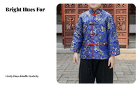 Boys Traditional Chinese Costume, Tang Suit, Long Sleeve, Autumn, Classic Ancient Performance Design