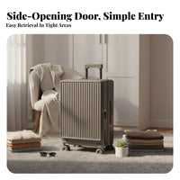 Front-Accessibleing Hardside Suitcase Long-Lasting Construction Wheeled Cabin