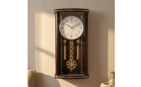 Pendulum Wall Clock Trim Quartz Pendulum Clock Powered