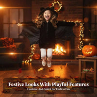 Winged Singlesie Halloween Themed Character Costume Single-Piece Design