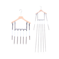 Long-Lasting Metal Telescopic Photo Display Hanger Invisible Garment Hanger