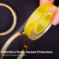Scratch Resistant Bangle Safeguarding Wrap High Clarity Jewelry Safeguarding Film Dust-Proof for Watchmakers, Daily Wear, Storage, Shipping