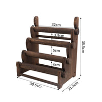 Wooden Jewelry Display Rack Solid Wood Bangle Storage Rack Easy to Organize