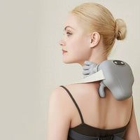Heated Shoulder Massager Hot Compress Shiatsu Neck Massager Heat Treatment