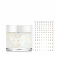 Glow Gel, Crystal Accents, Mermaid Makeup Set, Face Skin, Carnival
