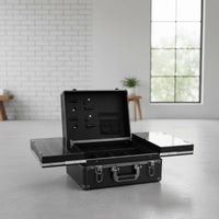 Aluminum Hairdressing Case Multifunctional Hair Stylist Case Lockable