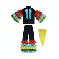 Children's Costume Stand Collar Jazz Performance Outfit Lined Inside for Cosplay