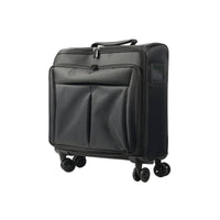 Rolling Makeup Case Hard-Sided Luggage Portable for Weekend Trips, Beauty Lovers