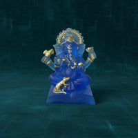 Elephant Deity Statue Symbol of Good Fortune Lord Elephant Deity Statue Idol Ganpati Idol Detailed Craftsmanship