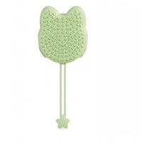 Double-Sided Grooming Glove Fine Comb Teeth Silicone Grooming Glove