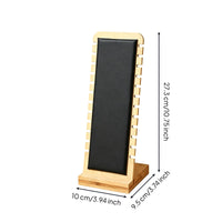 Bamboo Necklace Display Stand Tangle-Tangle-Less Storage for Photography Prop