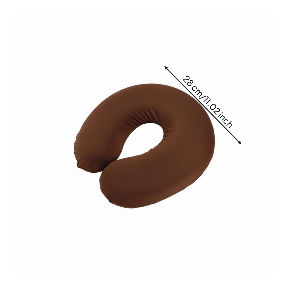 Milk Silk Material U-Shaped Face Cradle Anti-Slip U-Shaped Face Cushion Removable and Washable for Estheticians, Spa