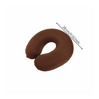 Milk Silk Material U-Shaped Face Cradle Anti-Slip U-Shaped Face Cushion Removable and Washable for Estheticians, Spa