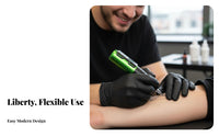 Coreless engine Wireless Pen Rechargeable Cordless Pen Quiet Operation Rotary Inking Device Fast Charging for SMP Practitioners, cosmetic studio