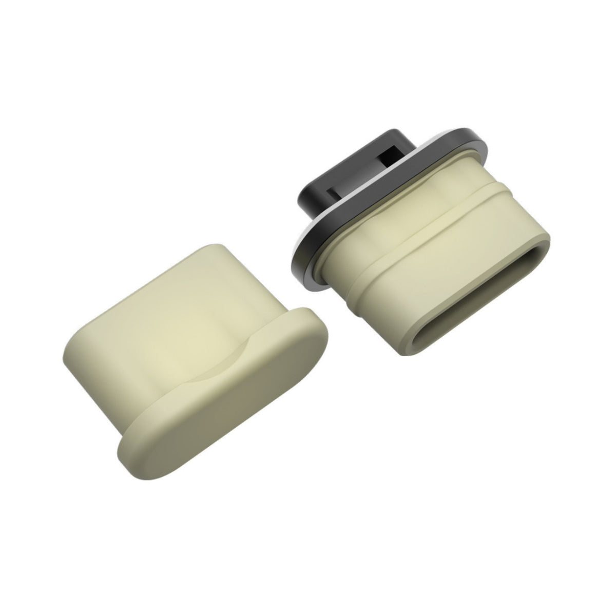 Type-C Dust Plug with Hanging Loop Dustproof USB-C Dust Plug Long-Lasting