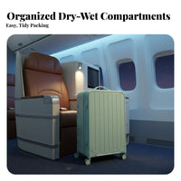 Hardside Luggage Airline Approved Hardshell Suitcase for Airport