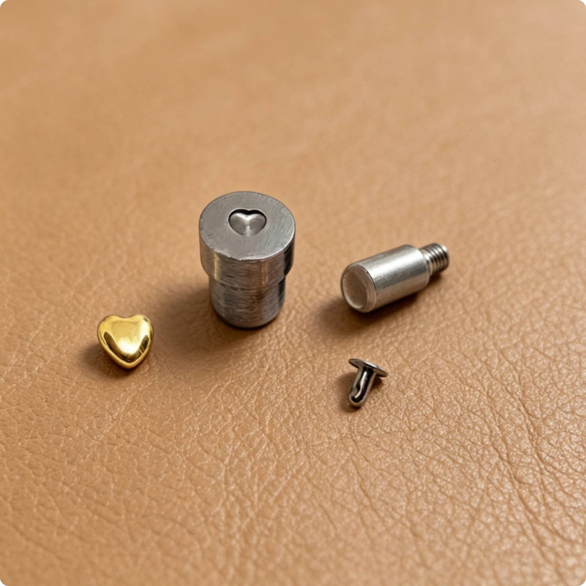 Heart-Shaped Press Die Metal Manual Press Die Small Size for Factory, Crafters