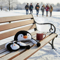 Penguin Earflap Hat Warm Penguin Hat Ear Protection for Outdoor, Women