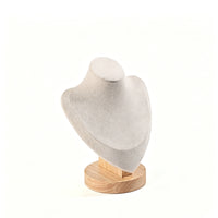Pendant Display Stand Tabletop Wood Pendant Holder Visible