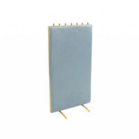 Upholstered Jewelry Display Stand Golden-Hued Household Storage Soft