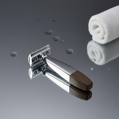 Badger Brush Shaving Set with Bowl Safety Razor Kit Gift Idea for Bathroom