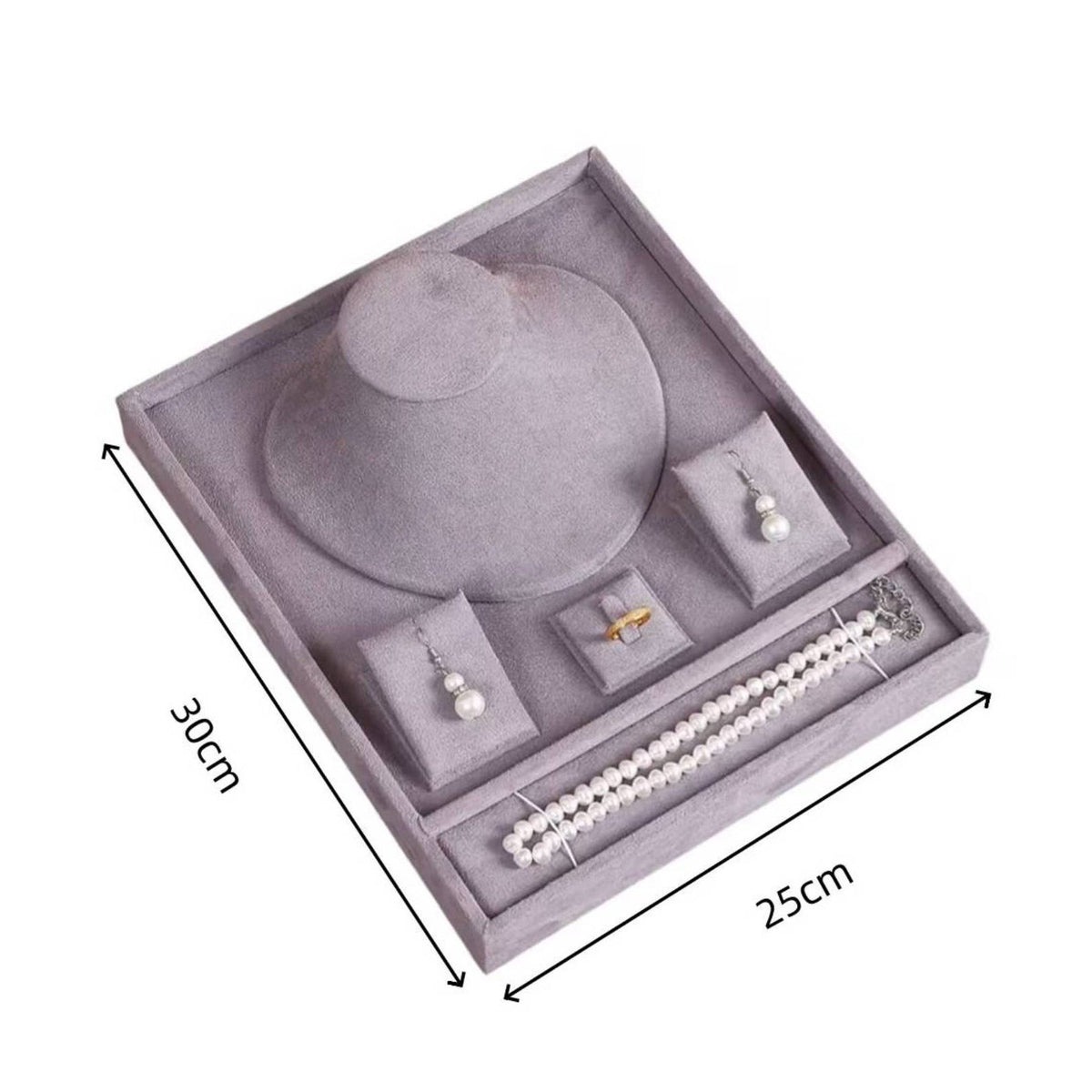 Band Necklace Bracelet Stand Multi-Use Bracelet Holder Tray for Exhibition