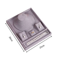 Band Necklace Bracelet Stand Multi-Use Bracelet Holder Tray for Exhibition