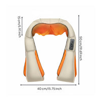 Shiatsu Neck and Shoulder Massager Hands-Complimentary Use Heated Back Massage