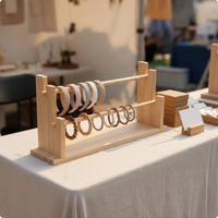 Desktop Bracelet Organizer Easy to See Multi-Tier Jewelry Holder Space-Saving