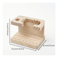 Nail Machine Holder Space-Saving Manicure Stand Mini for Vanity Tables