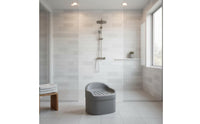 Elderly Shower Chair Stable & Sturdy Elderly Bath Chair With Drainage Holes