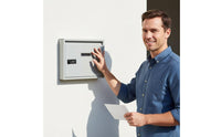 Password Lock Mailbox Secure Wall Mount Mailbox Easy Access Security Container for Front Door