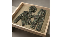 Jungle Set Stitched Seams Miniature Soldier Outfit Fabric