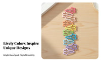 Updo Hair Fastener Dopamine Hues Jaw Fastener Acrylic Hair Clamp Versatile Styling Barrette Elegant Design for Women