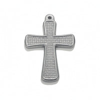 Cross Pendant with Loop Decorative Cross Dangle Charm Lightweight
