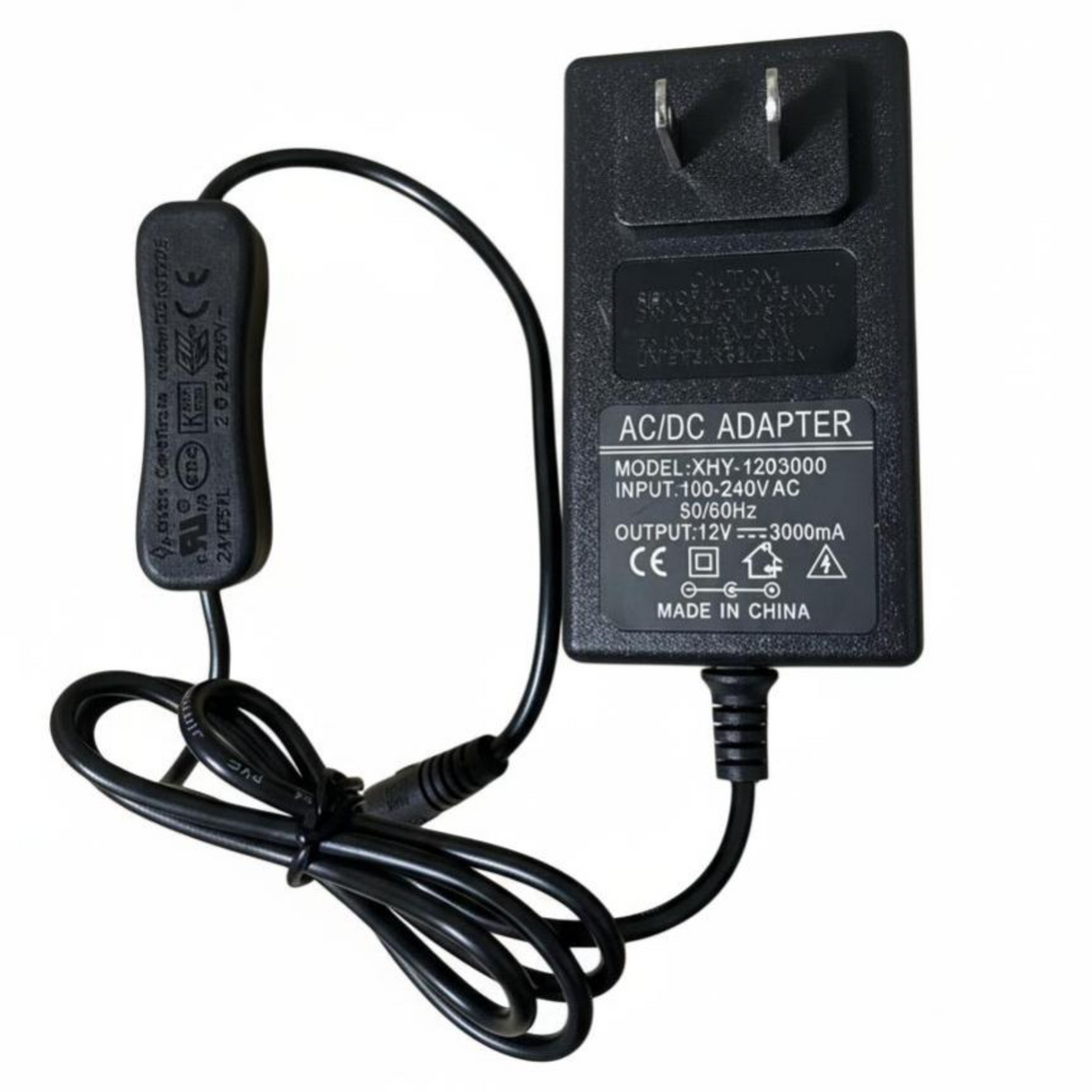 DC Power Supply Adapter, Wide Compatibility, for Lab