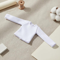 OB24 Doll Foundation Layer Shirt Fine Workmanship Toy Accessory Solid Color for Hobbyists