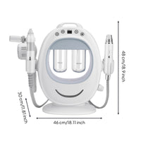Microbubble Machine with Bottles Easy to Use Microbubble Beauty Device Portable